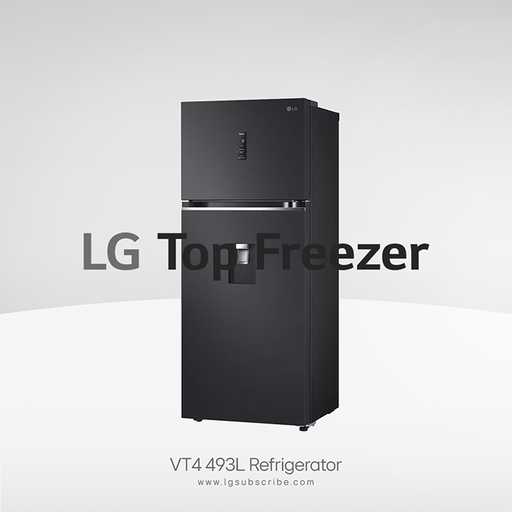 LG Top Freezer Refrigerator GN-F452PQAK